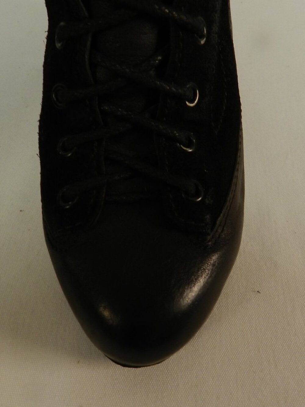 Rag & Bone Leather & Suede color-block heeled lace up boots Size Sz 37 US 7 - Picture 8 of 14